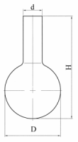 Колба К-3-4000-50  ТС (Клин/726)