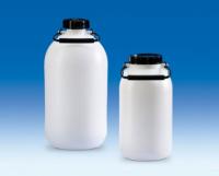 Бутыль VITLAB для хранения без крана, широкогорлая, 10000 мл, PE-HD (Артикул 81642)