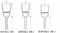 Воронка ВФ-1-90 пор 100  ТС ГОСТ 25336-82 (Клин/4008)