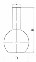 Колба П-2-500-50 ТС (Клин)