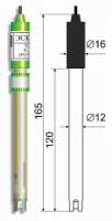 Электрод ЭСК-10309/7 с термодатчиком, лабораторный