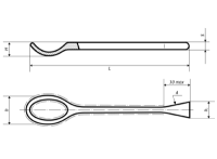 Ложка фарфор. № 1 (120/15 мм) ГОСТ 9147-80